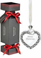 Waterford Crystal Cracker Heart Ornament 2018 5th Ed #4003091 NEW IN BOX Holiday0