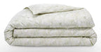 Sferra Pittore Queen Duvet Green Floral Pastel Multicolor Sateen Print Italy NEW3