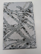 Sferra Pallina Pewter Standard Sham 100% Egyptian Cotton Sateen Print Italy NEW5