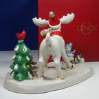 Lenox 2022 Marcel Moose Skating Party Figurine Forest Friends Christmas LE NEW8