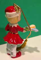 Lenox Edwina The Elf Figurine Ornament Annual Toy Airplane 2015 Christmas NEW6