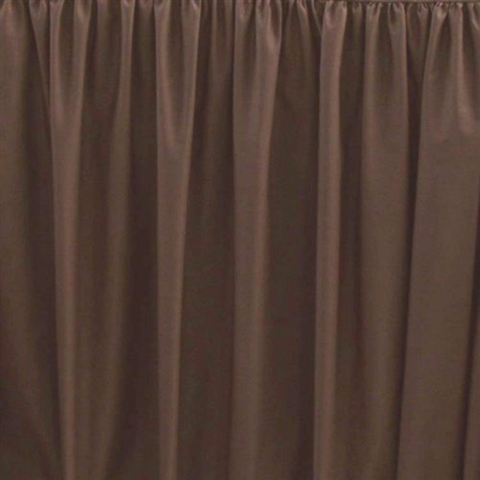 Sferra Celeste Brown King Bed Skirt Chestnut 3 Gathered Panels Cotton Italy NEW5