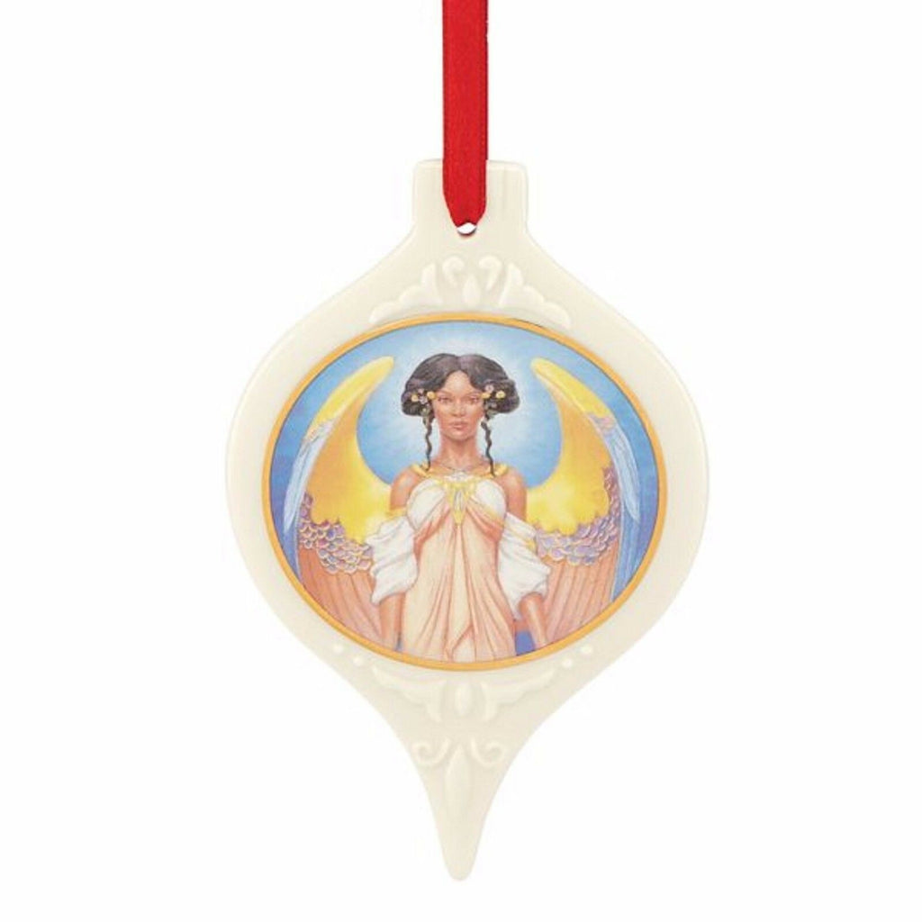 Thomas Blackshear Angel Of Grace Ornament Ebony Visions Lenox Christmas LE NEW2