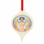 Thomas Blackshear Angel Of Grace Ornament Ebony Visions Lenox Christmas LE NEW2