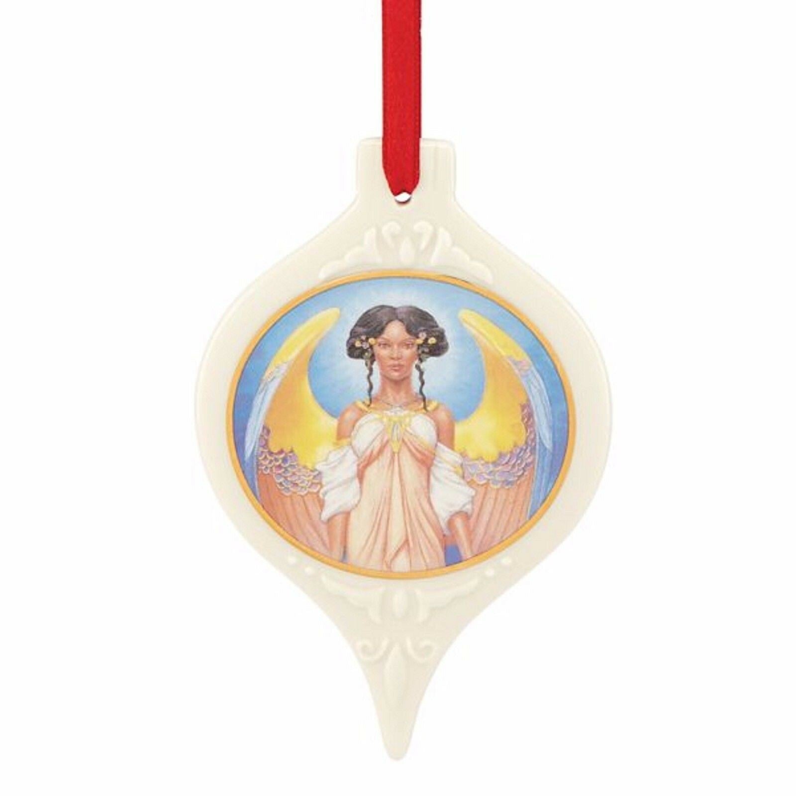 Thomas Blackshear Angel Of Grace Ornament Ebony Visions Lenox Christmas LE NEW2