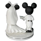 Lenox Disney Mickey & Minnie Mouse Wedding Cake Topper Figurine Bride Groom NEW6
