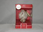 Lenox 2017 Ivory Spire Pierced Ornament Annual Gold Accents Christmas Gift NEW2