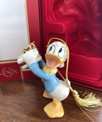 Lenox Disney Donald Duck Figurine Ornament  A Gift For You Christmas Sweater NEW3