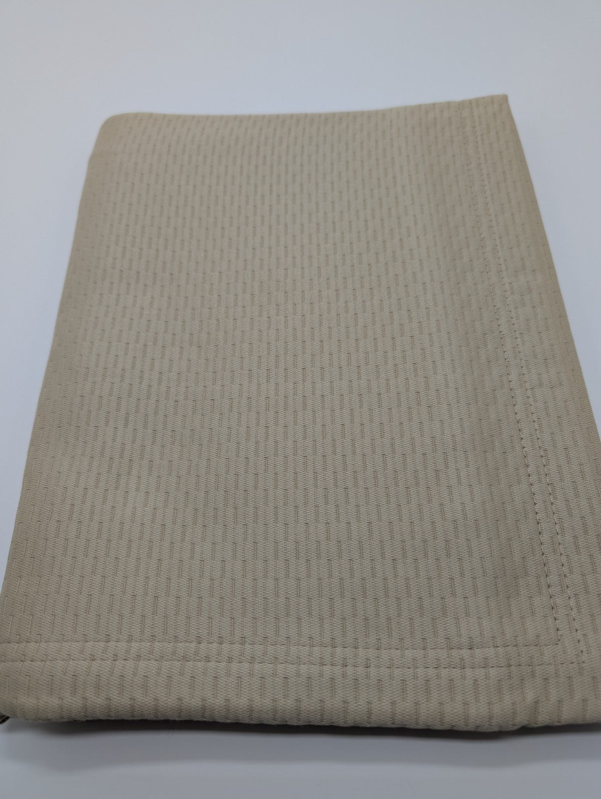 Sferra Perrio Oat Standard Sham Tan Geometric Motif Cotton Matelassé Italy NEW8