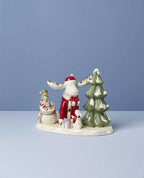 Lenox  Marcel The Moose Christmas Party Figurine Bag Of Toys Rabbit Owl Tree NEW2