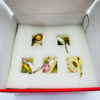 Lenox Baby Memories Mini Tree Ornaments Set 10 Booties Rattle Blocks Bottle NEW6