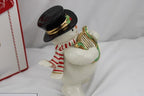 Lenox 2020 Snowy Harpist Snowman Figurine Irish Lyre Annual Frosty Christmas NEW16