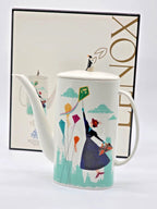 Lenox Disney Mary Poppins  Returns Teapot & Lid Kite Umbrella Penguin 1.5 QT NEW2