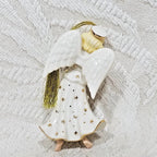 Lenox 2024 Heavenly Angel Figurine Ornament Arms Crossed Annual Christmas NEW4