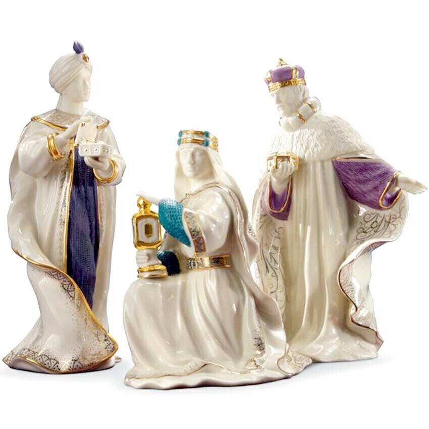 Lenox First Blessing Nativity Three Kings Figurines 3 Wise Men Christmas NEW0