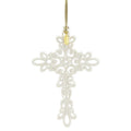 Lenox 2018 Snow Fantasies Cross Ornament  Annual Porcelain Christmas NEW IN BOX0