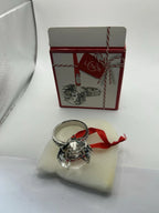 Lenox 2020 Engagement Ring Ornament Wedding Proposal Crystal Christmas Gift NEW2