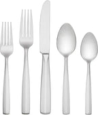Lenox Talton 77 Piece Flatware Set Service For 12 Stainless Steel 18/10 Chic NEW3