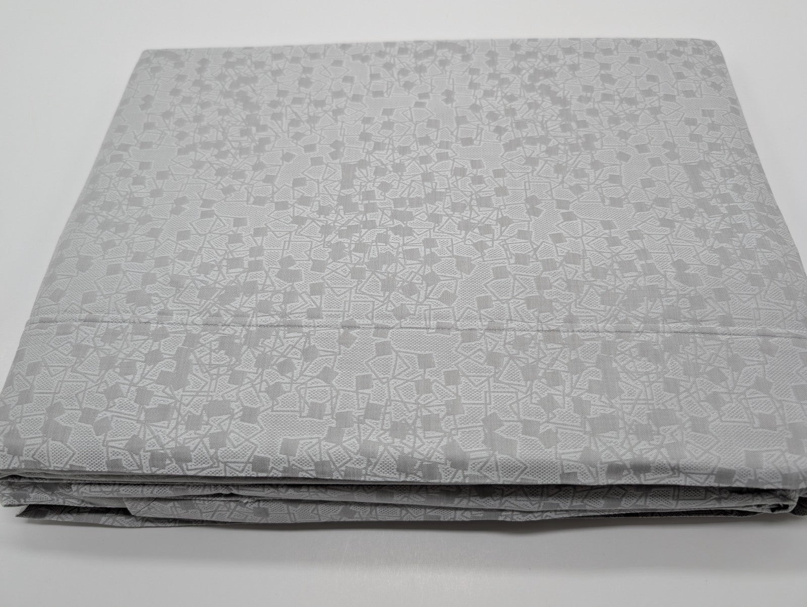 Sferra Catella Queen Duvet Euro Set 3PC Lunar Cotton Sateen Jacquard Italy NEW20