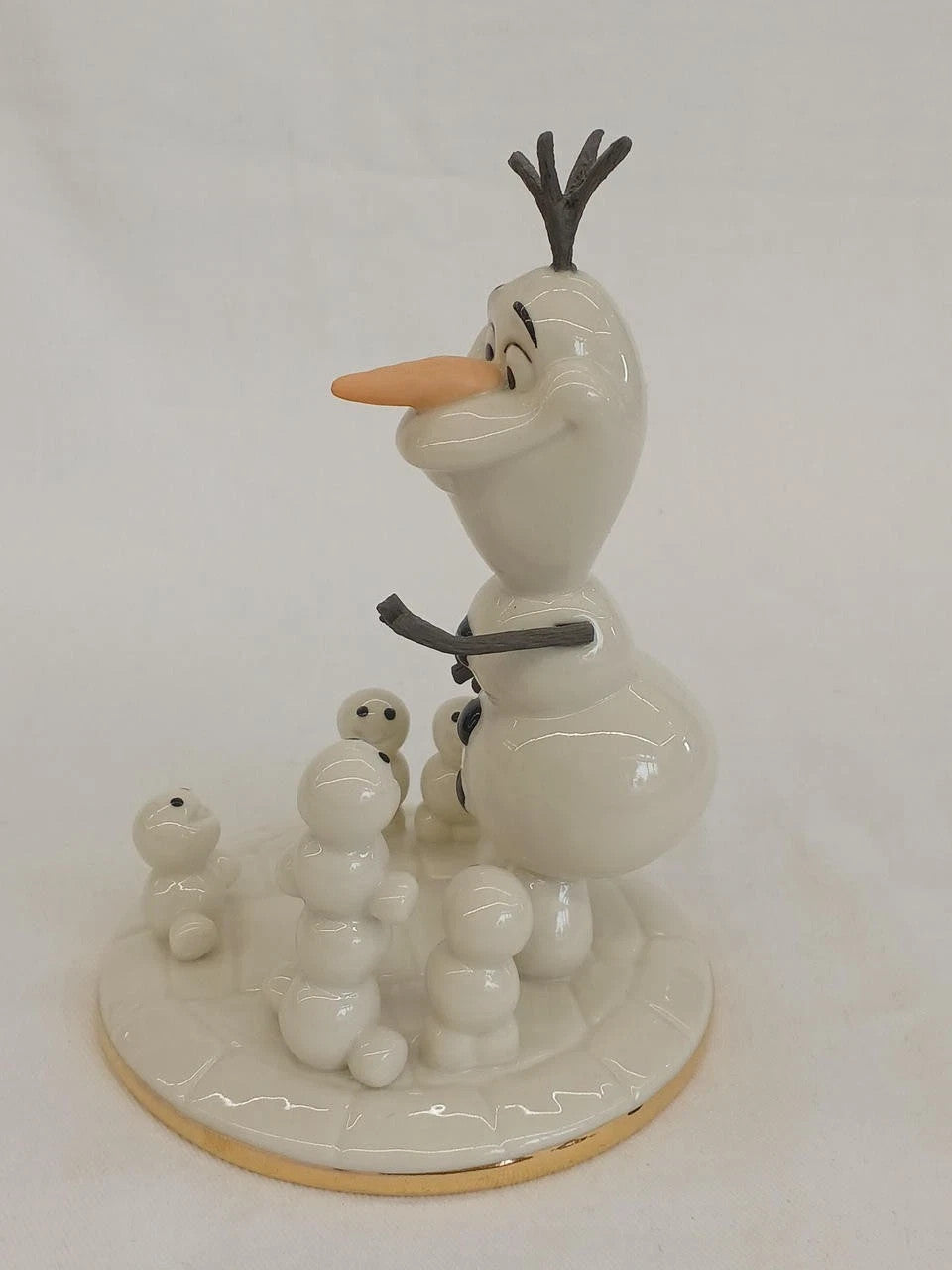 Lenox Disney Frozen Olaf's Snow Pals Figurine Snowman Friends Buddies RARE  NEW9