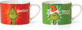 Lenox Grinch Naughty and Nice Mugs Pair Who Stole Grinchmas Christmas  Gift NEW0