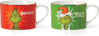 Lenox Grinch Naughty and Nice Mugs Pair Who Stole Grinchmas Christmas  Gift NEW0