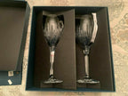 Waterford Crystal Winter Wonders Wine Glasses Midnight Frost 1059648 NEW IN BOX7