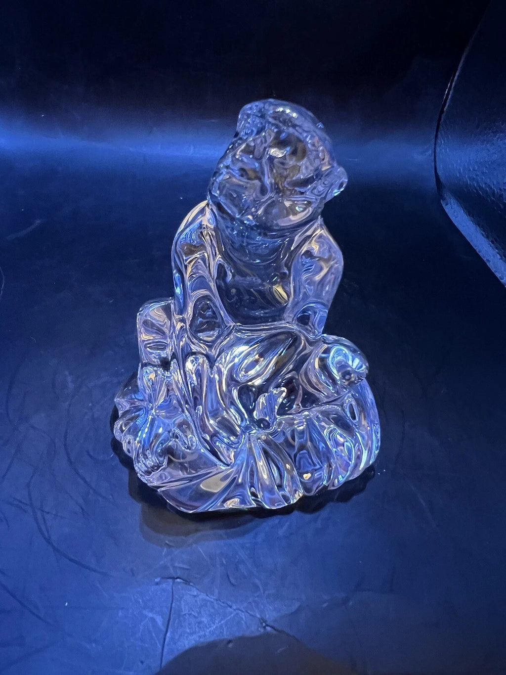 Baccarat Crystal Zodiac Monkey Figurine 2016 Chinese Paperweight Gift France NEW13