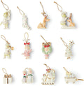 Lenox Grinch Miniature Tree Ornaments Set 12 Dr. Seuss Who Stole Christmas NEW0