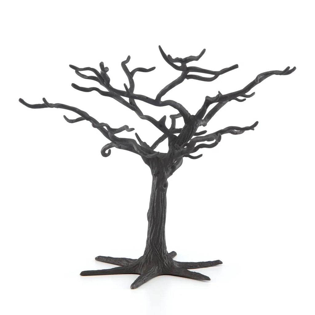 Lenox Black Miniature Ornament Tree Matte Finish Halloween Autumn 13 1/2" NEW1