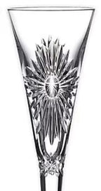 Waterford Crystal 202l Happiness Flutes Pair New Years ED #1055459 NEW IN BOX1
