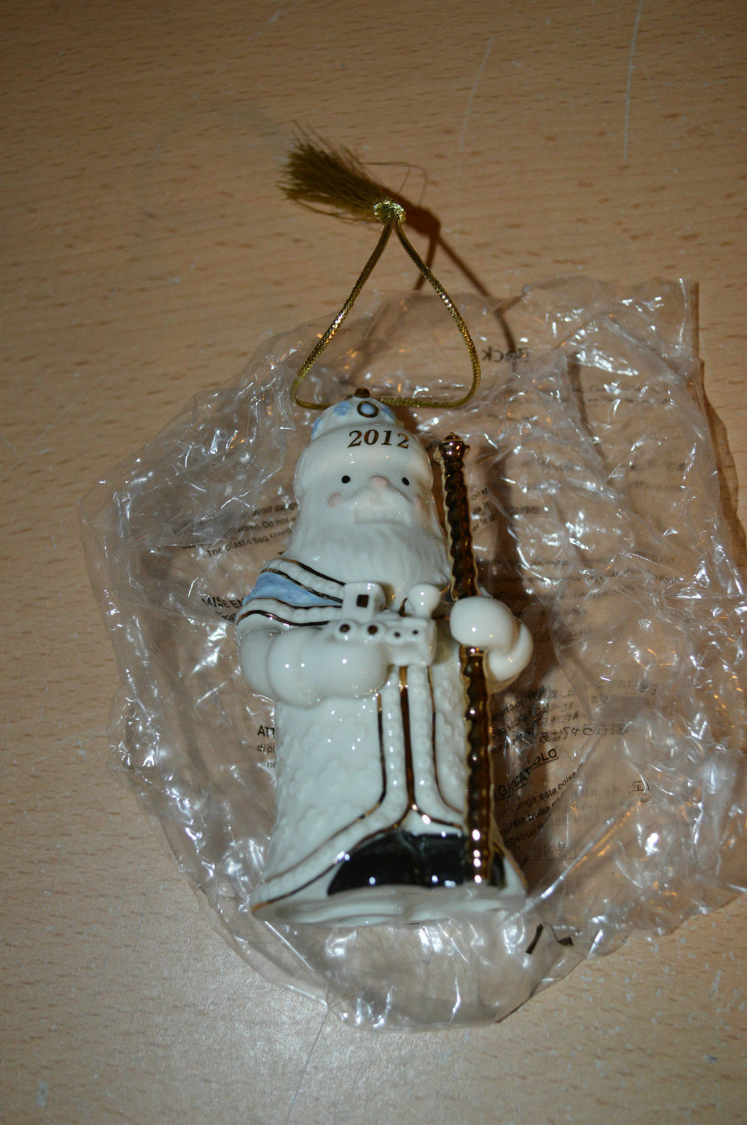 Lenox 2012 Imperial Czar Nutcracker Figurine Ornament Annual Russian Train NEW2