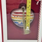 Lenox Rainbow Heart Gay Pride Ornament Love Wins LGBTQ Awareness Christmas NEW6