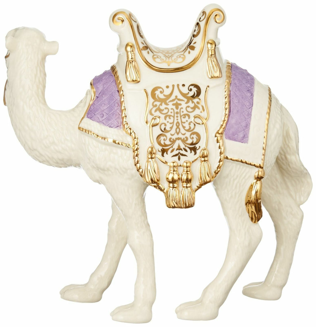 Lenox First Blessing Nativity Standing Camel Figurine Purple Saddle 1st NEW BOX2
