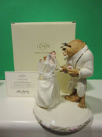 Lenox Disney Belle's Wedding Dreams Figurine Cake Topper Beauty & The Beast  NEW8