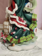 Lenox 2019 Anna Angel of Glory Pencil Figurine Christmas Plaid Ribbon COA LE NEW9