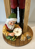 Lenox 2014 Santa Pencil Figurine Annual Clock Shop Countdown to Christmas LE NEW6