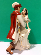 Lenox Disney Snow White & Prince Figurine Wedding Cake Topper Dancing COA NEW5