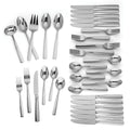 Lenox Talton 77 Piece Flatware Set Service For 12 Stainless Steel 18/10 Chic NEW0