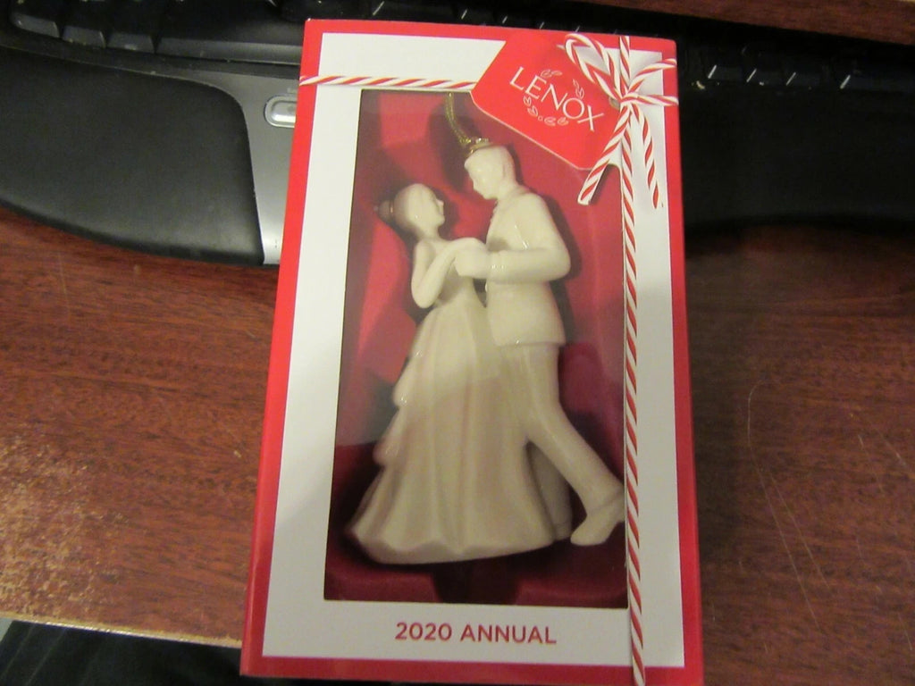 Lenox 2020 Bride & Groom Figurine Wedding Ornament  Always Forever Christmas NEW4