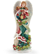Lenox 2019 Anna Angel of Glory Pencil Figurine Christmas Plaid Ribbon COA LE NEW0