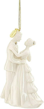Lenox 2020 Bride & Groom Figurine Wedding Ornament  Always Forever Christmas NEW2