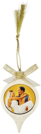 Thomas Blackshear Wedding Ornament Love For A Lifetime Ebony Visions Lenox NEW5
