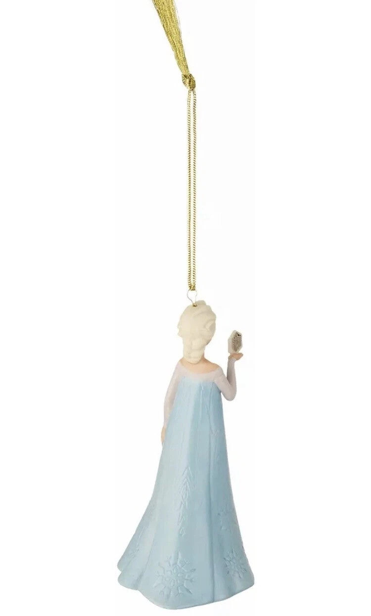 Lenox Disney Frozen Snow Queen Elsa Figurine Ornament Snowflake Christmas NEW4