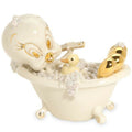 Lenox Tweety Bathtub Figurine  Duck Cake Topper Baby Shower Scrub-A-Dub Gift NEW0
