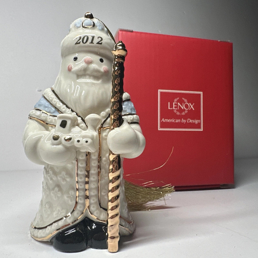 Lenox 2012 Imperial Czar Nutcracker Figurine Ornament Annual Russian Train NEW8