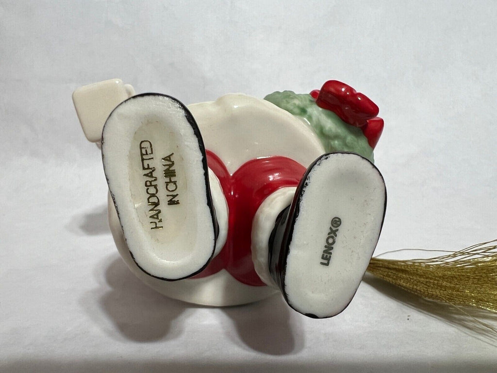 Lenox 2015 Santa Figurine Ornament Annual Lighting The Way Lantern Christmas NEW2