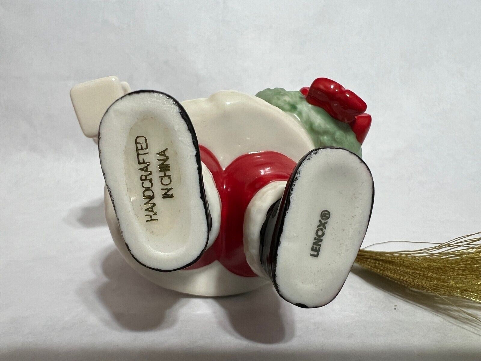 Lenox 2015 Santa Figurine Ornament Annual Lighting The Way Lantern Christmas NEW2