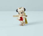 Lenox Disney 2020 Mickey & Minnie Mouse Figurines Ornament Set 2 Let it Snow NEW8