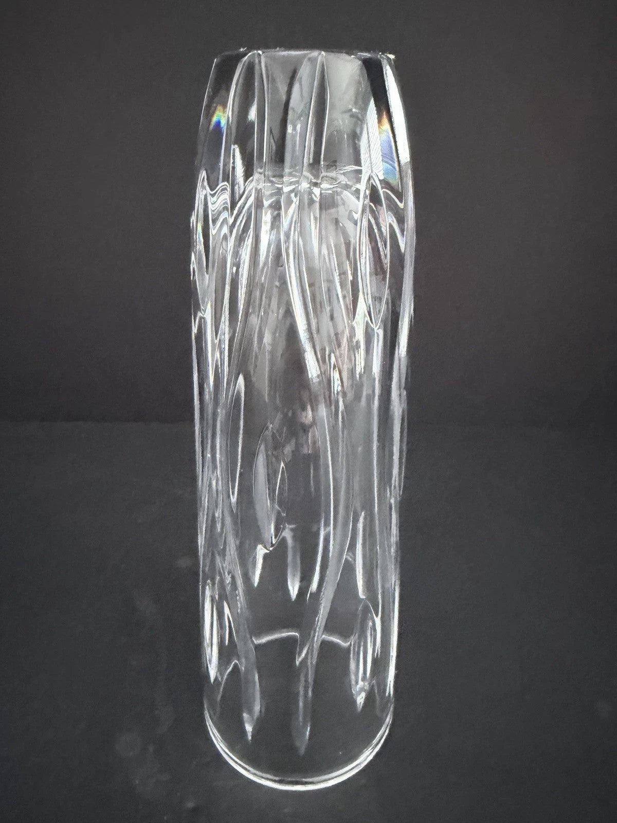 Lenox Irish Spring Crystal Darcy Bud Vase Flower Hand Cut 8.5" Ireland Gift NEW4